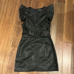 Faux wrap dress